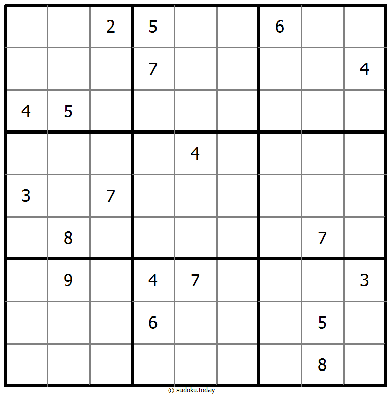 5なし数独