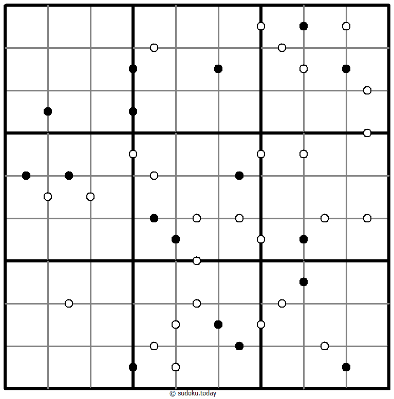 Kropki Sudoku 2025年11月21日