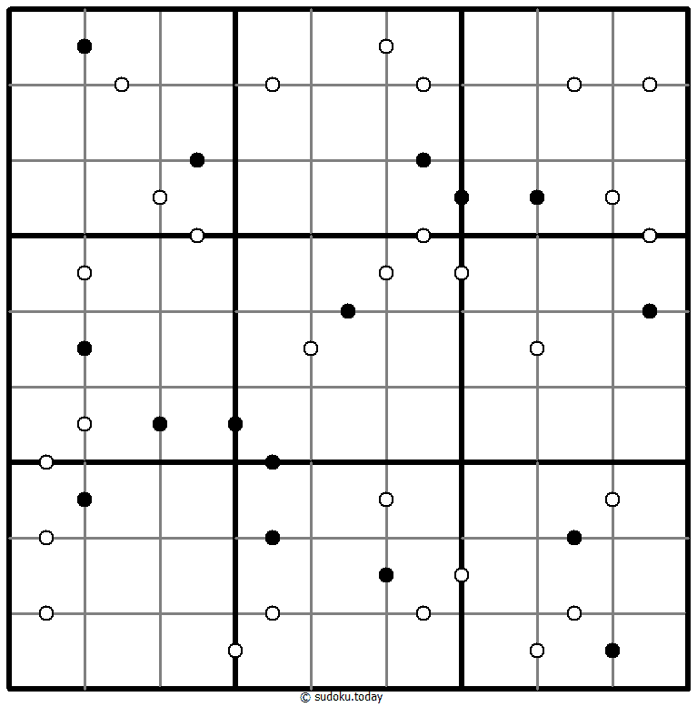 Kropki Sudoku 2025年12月14日