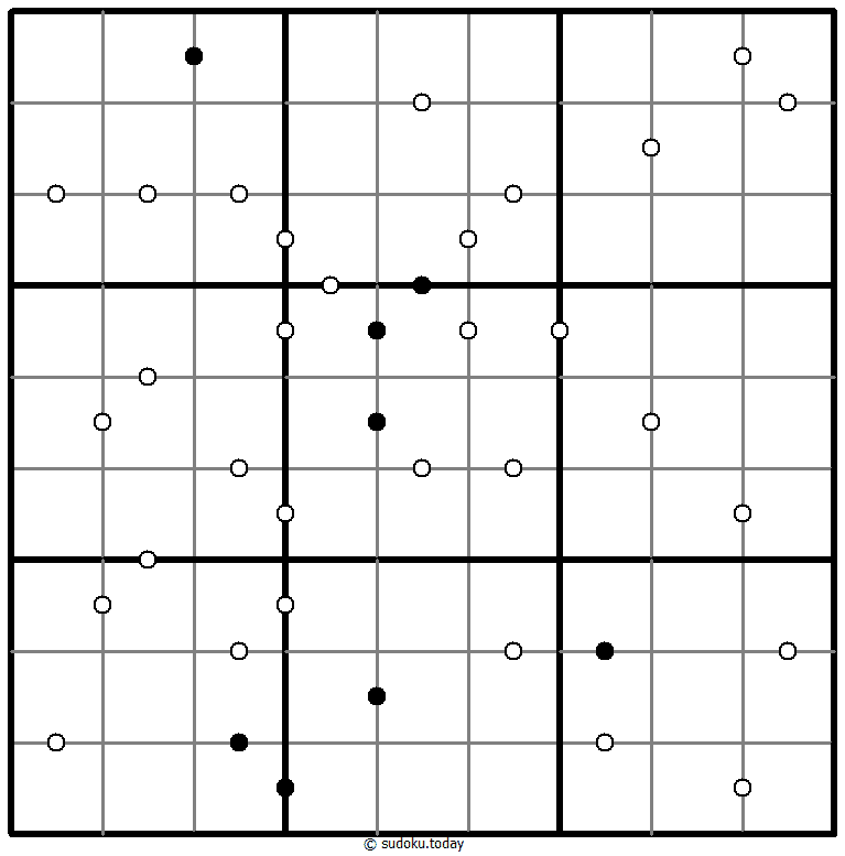 Kropki Sudoku 2025年12月20日