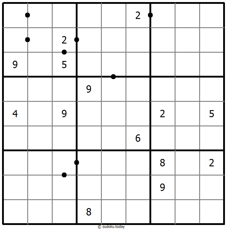 完全平方数 パズル例