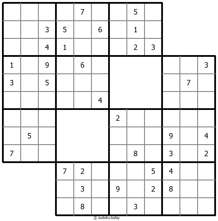 Staircase Sudoku 2025年12月23日