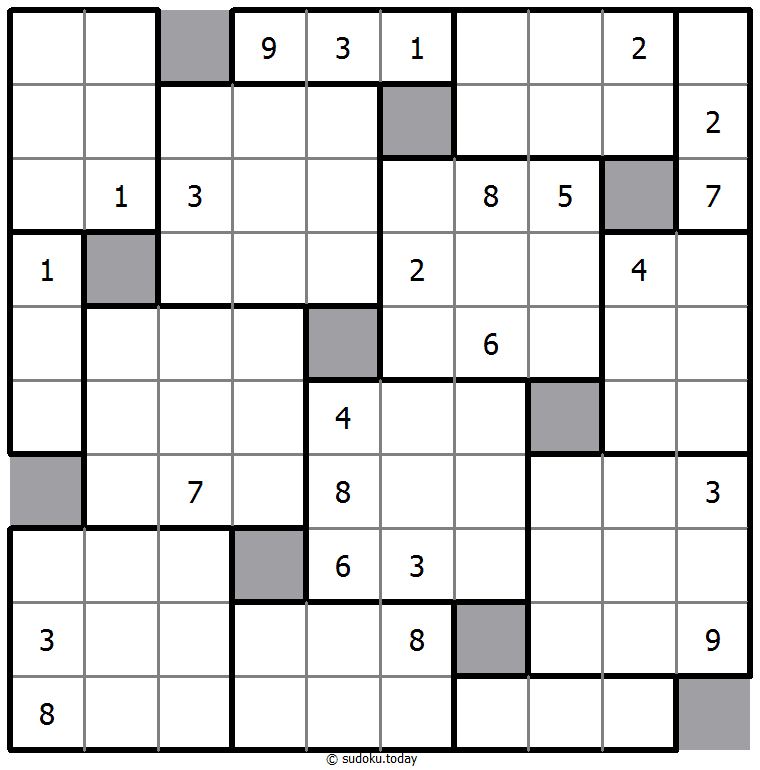 Ten Box Sudoku 2025年12月11日