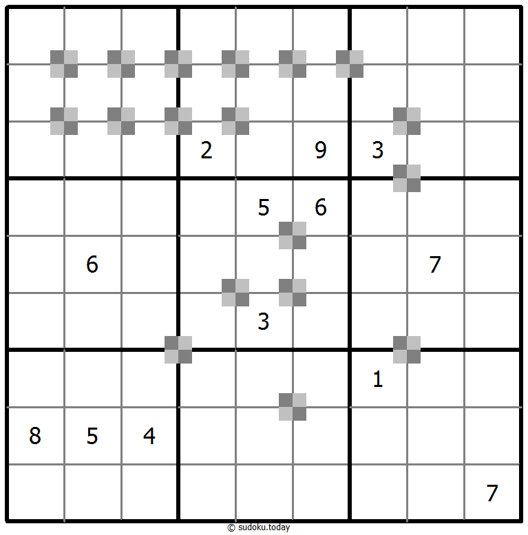 Battenburg Sudoku 2025年11月08日