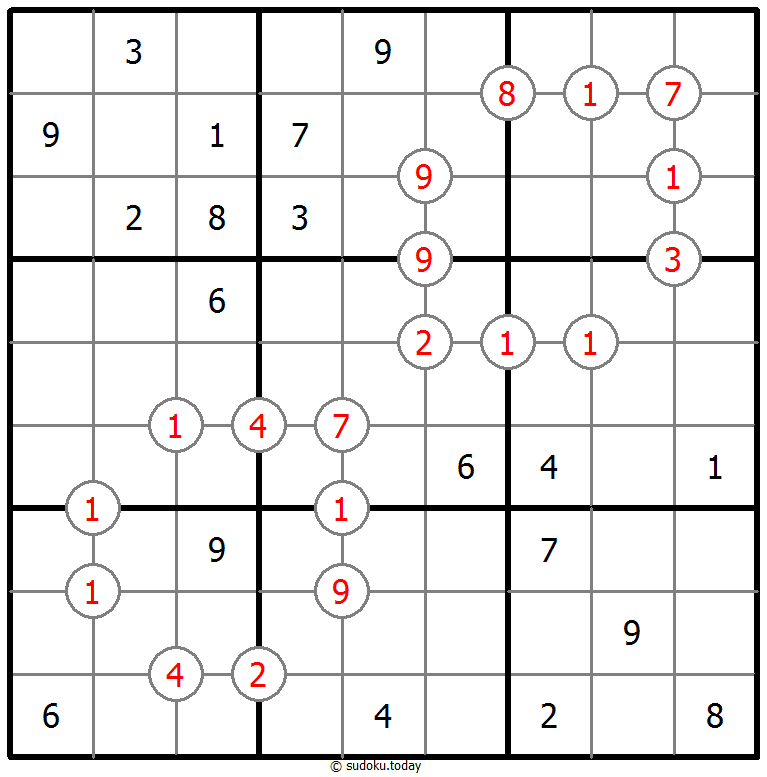 Exclude Sudoku 2025年11月02日
