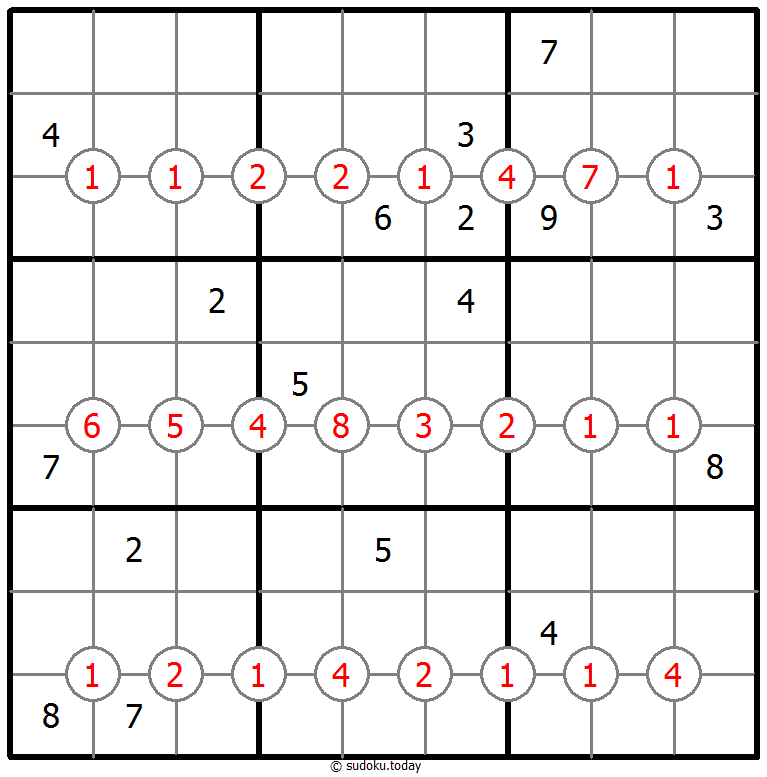 Exclude Sudoku 2025年10月30日