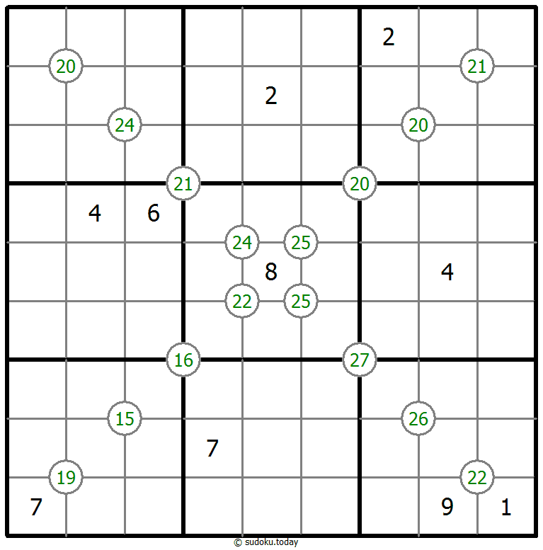 Group Sum Sudoku 2025年11月28日