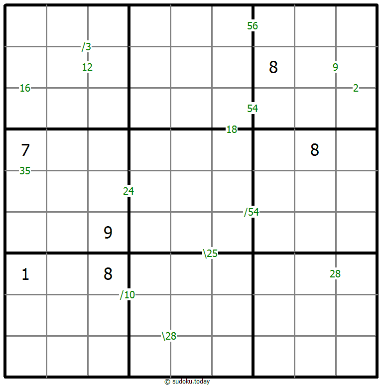 Products Sudoku 2026年1月23日