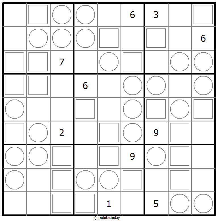 147数独 パズル例