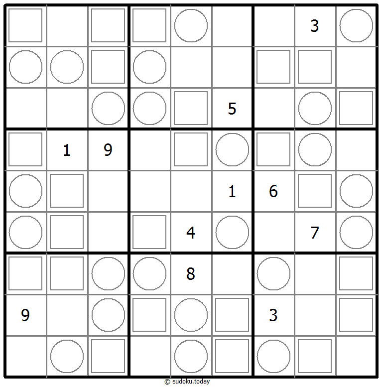 147数独 パズル例