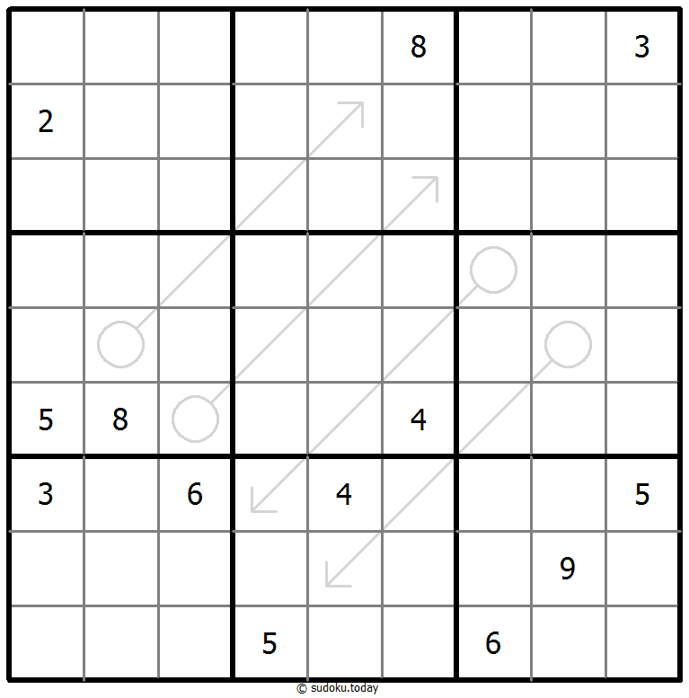 Arrow Sudoku 2025年11月20日