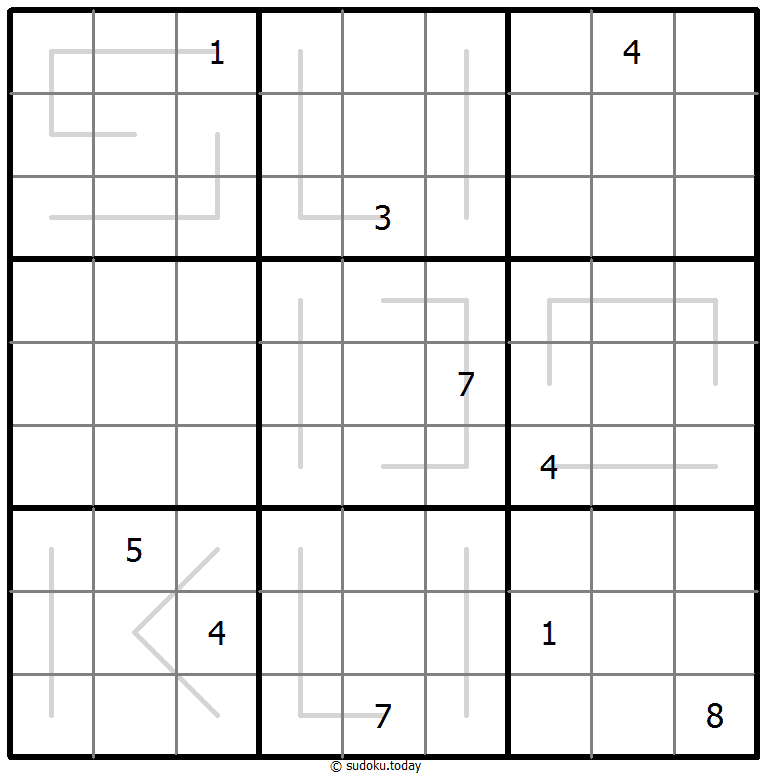 Creasing Sudoku 2025年11月28日