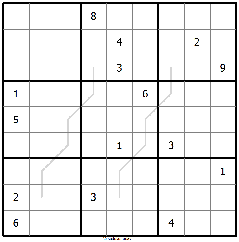 Creasing Sudoku 2026年01月21日