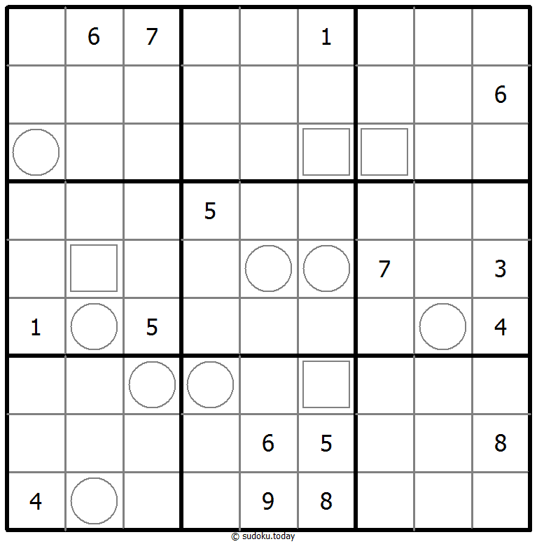 Neighbourship Sudoku 2026年1月1日