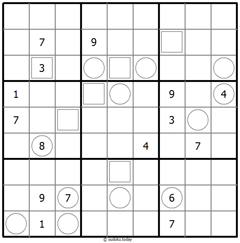 Neighbourship Sudoku 2025年11月3日