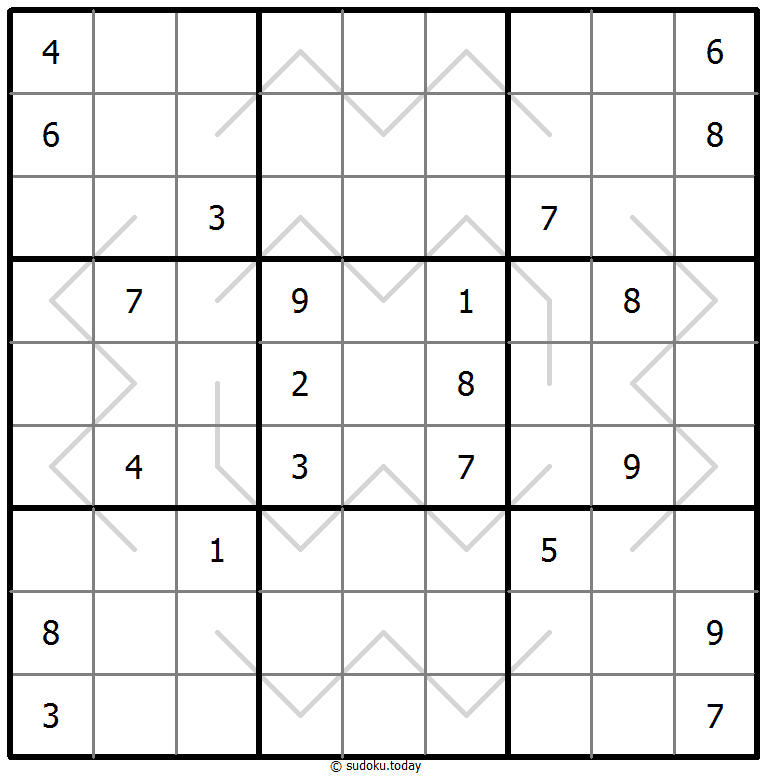 Parity Lines Sudoku 2025年11月12日
