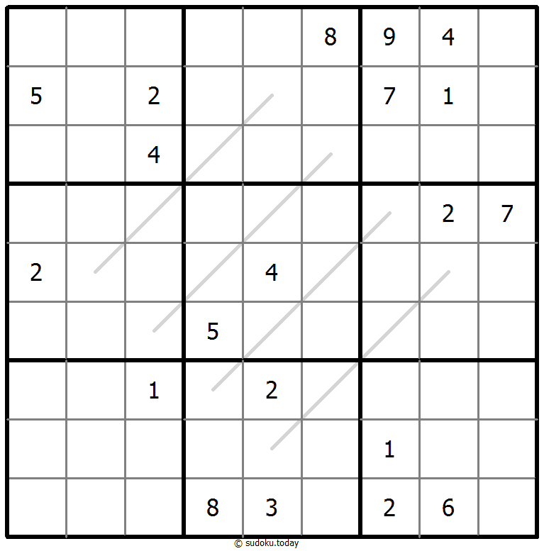 Parity Lines Sudoku 2026年01月29日