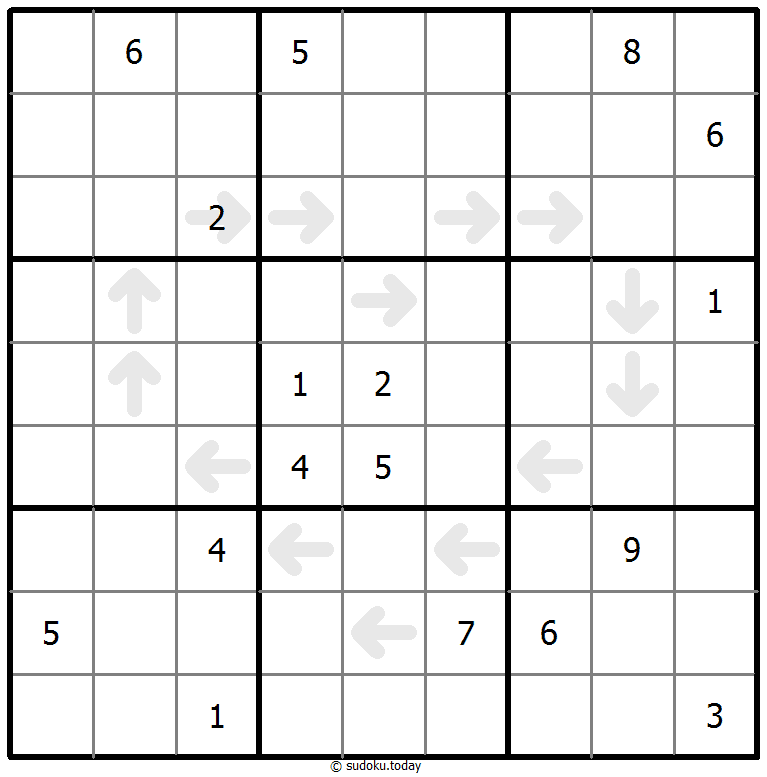 Point To Next Sudoku 2025年11月25日