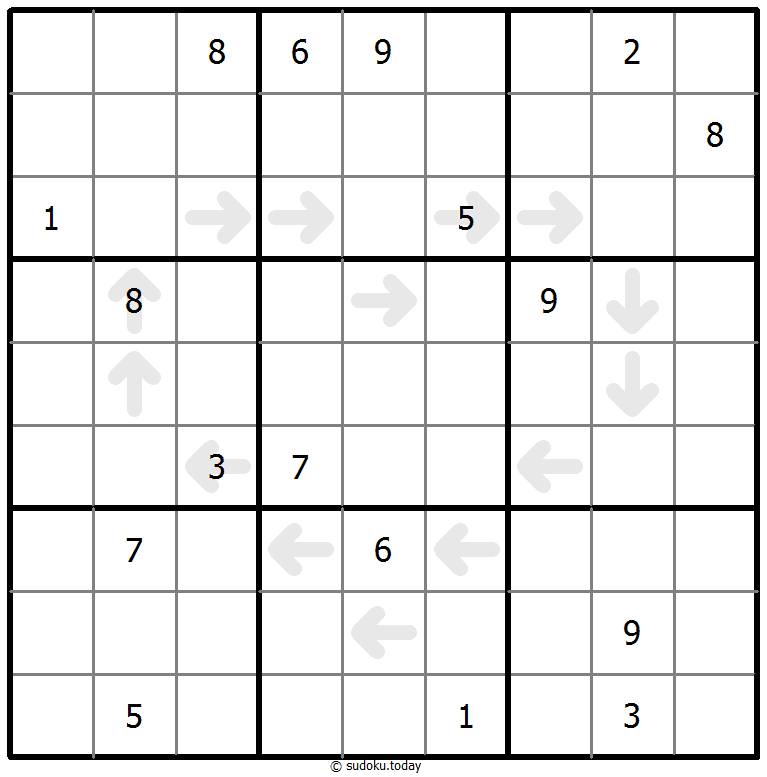 次数指示数独 #69700