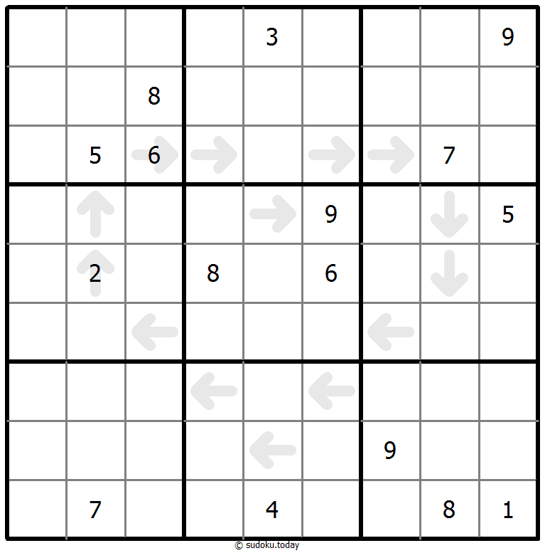 次数指示数独 #69709
