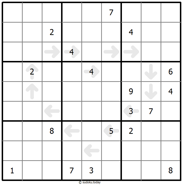 次数指示数独 #69738