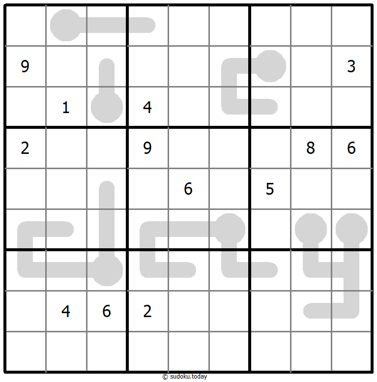 Thermo Sudoku 2025年12月04日