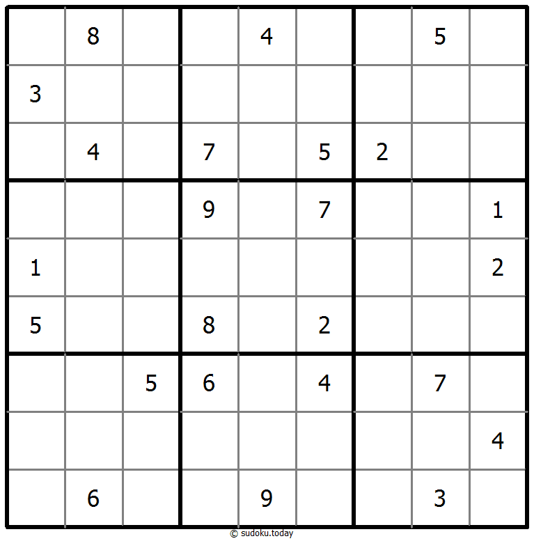 基本的な数独 2025年11月02日