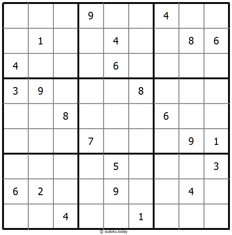 基本的な数独 2025年11月01日