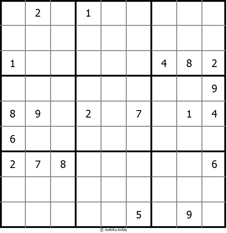 Anti Knight Sudoku 2026年1月23日