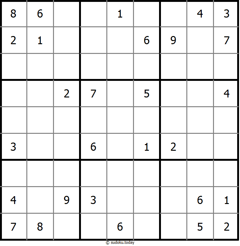 Anti Knight Sudoku 2026年1月29日