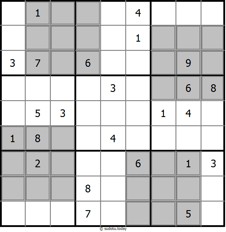 Extra Regions Sudoku 2025年10月29日