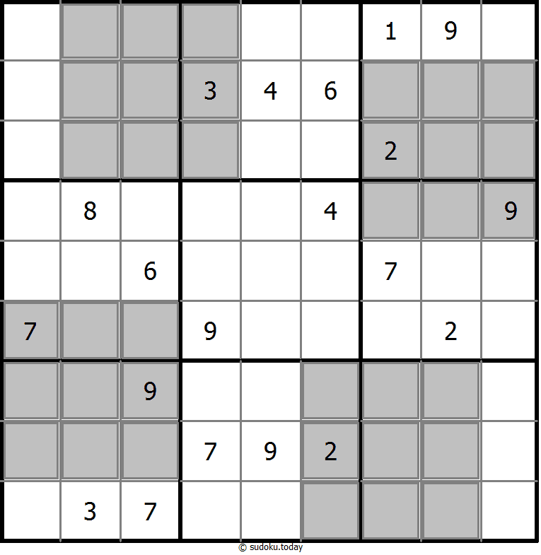 Extra Regions Sudoku 2025年11月10日
