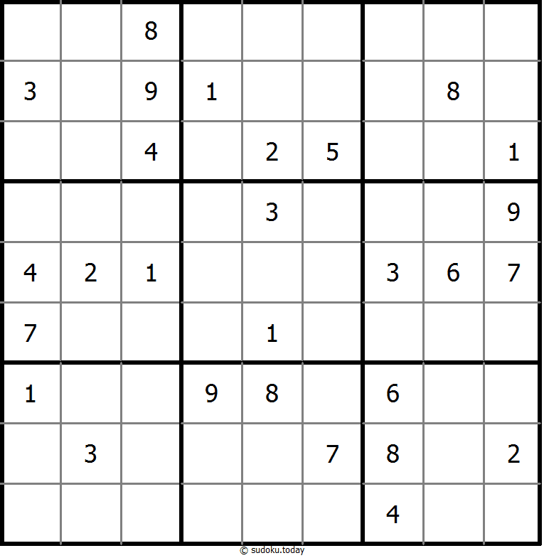 No Touch Sudoku 2026年01月02日