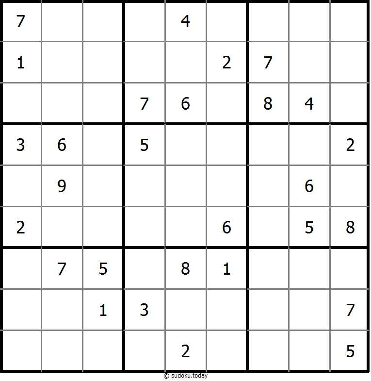 非接触型数独