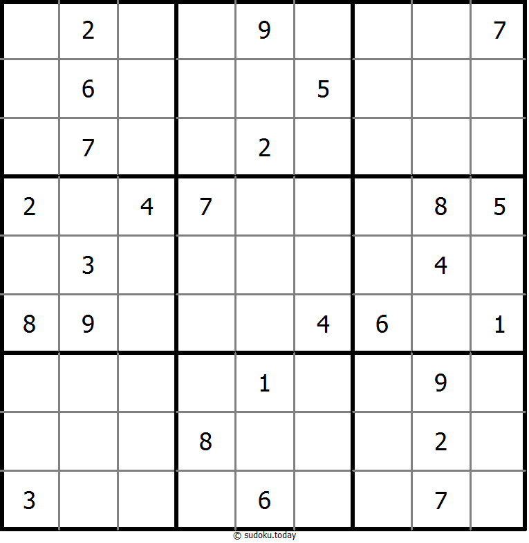 No Touch Sudoku 2025年11月23日