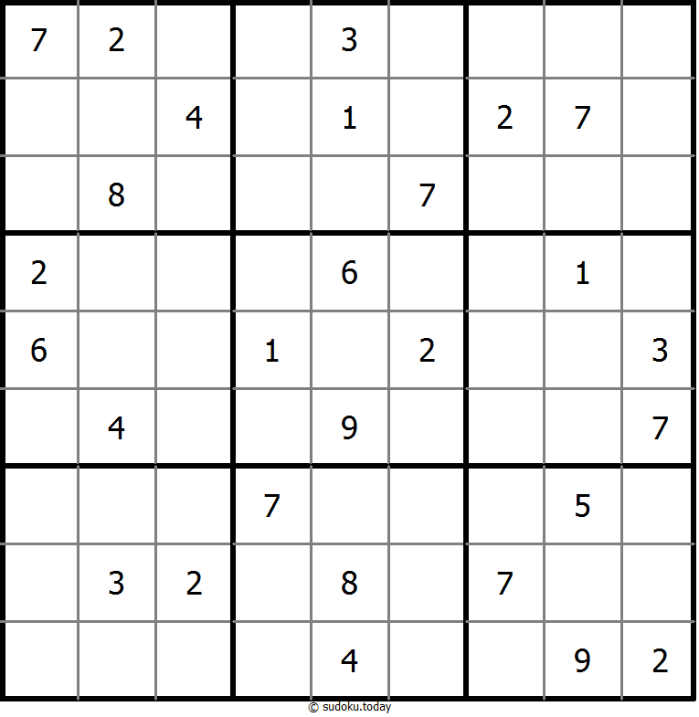 非接触型数独