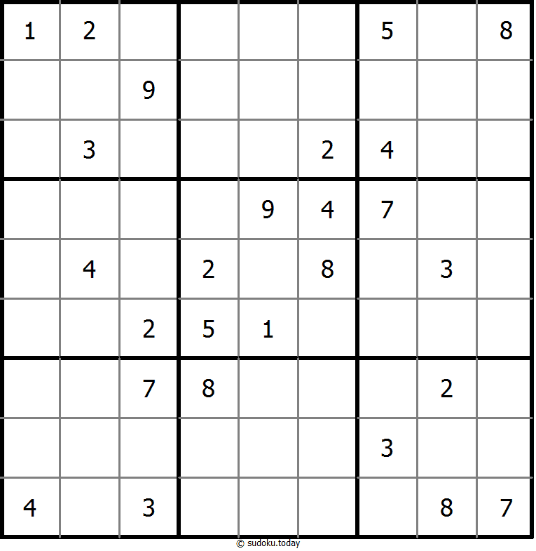 Non XV sudoku 2025年12月08日