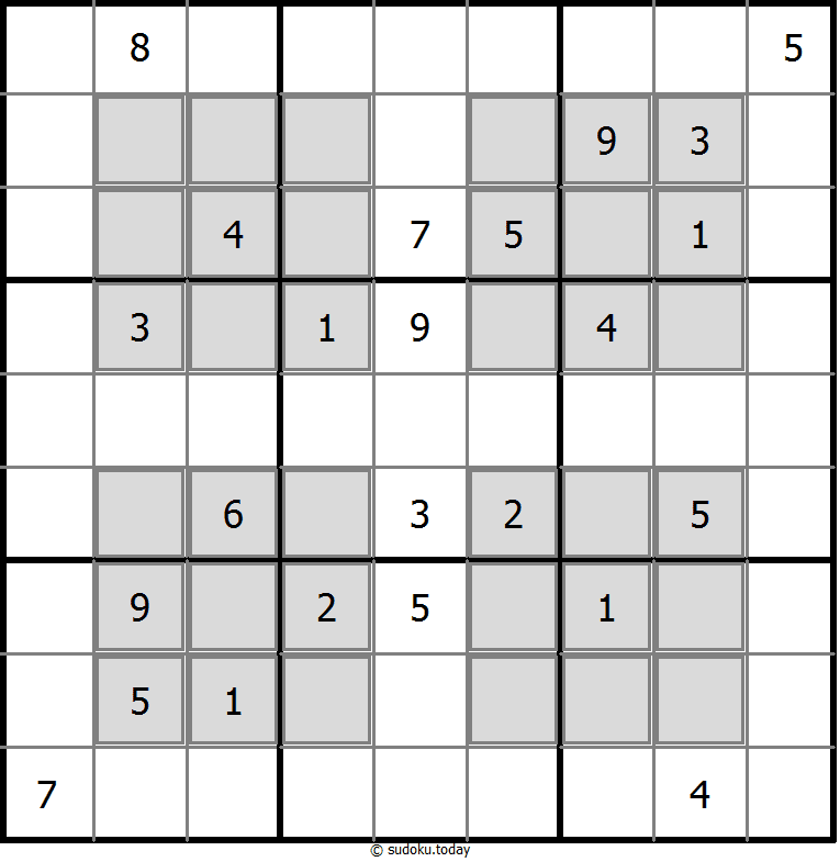 窓口数独 #10262