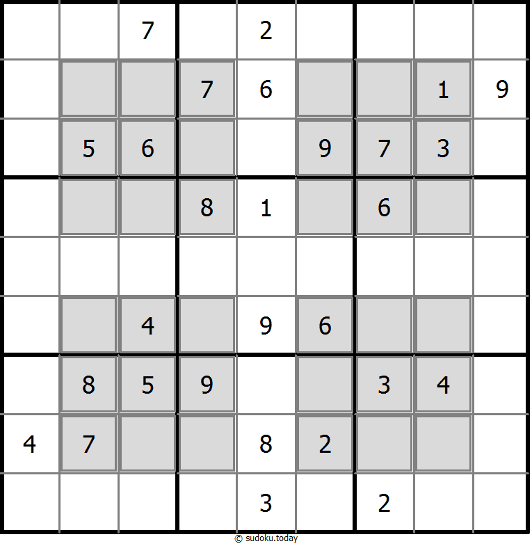 窓口数独 #10274