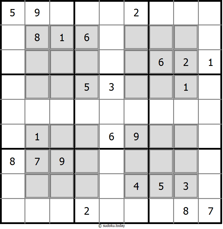 窓口数独 #10275
