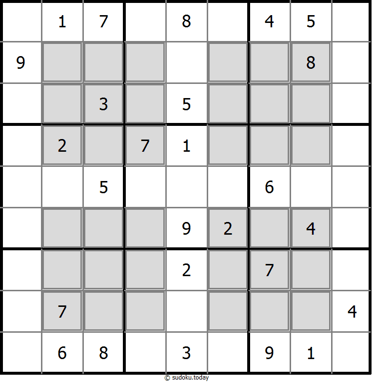 窓口数独 #10276