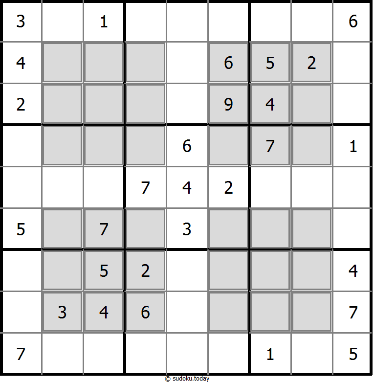 窓口数独 #10282