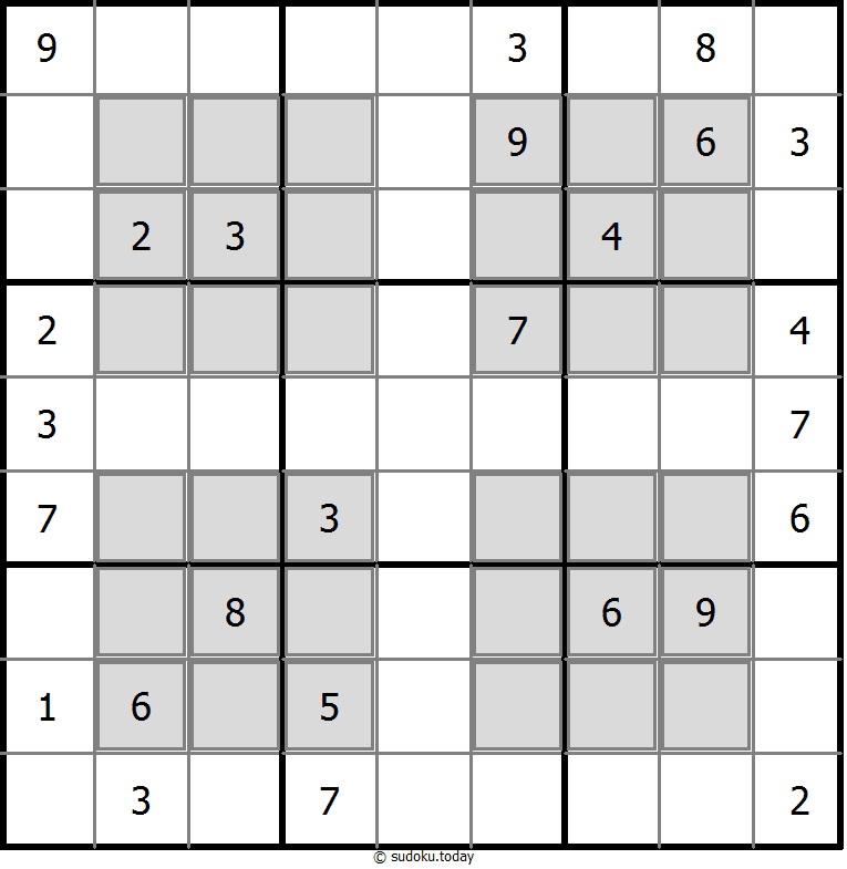 窓口数独 #10284