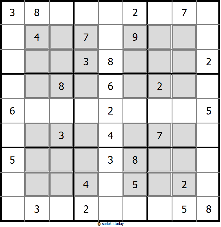 窓口数独 #10326