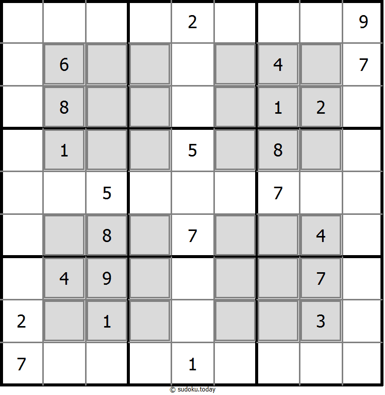 窓口数独 #10348