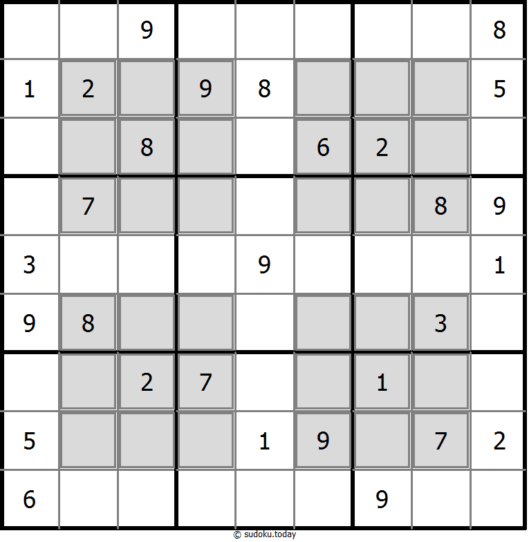 窓口数独 #20985