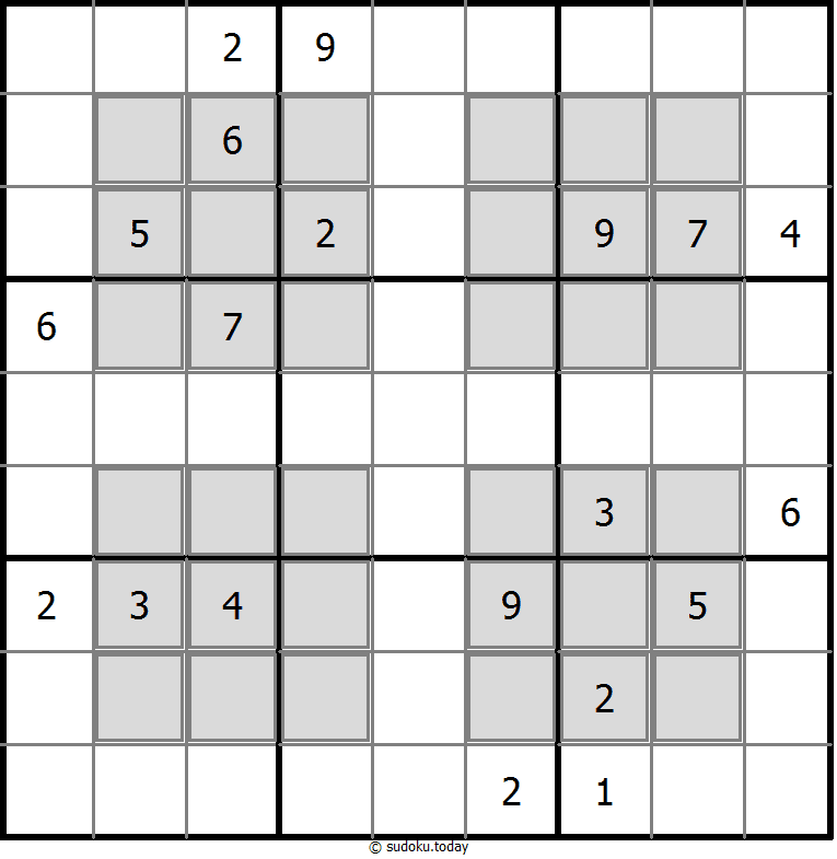 窓口数独 #9962