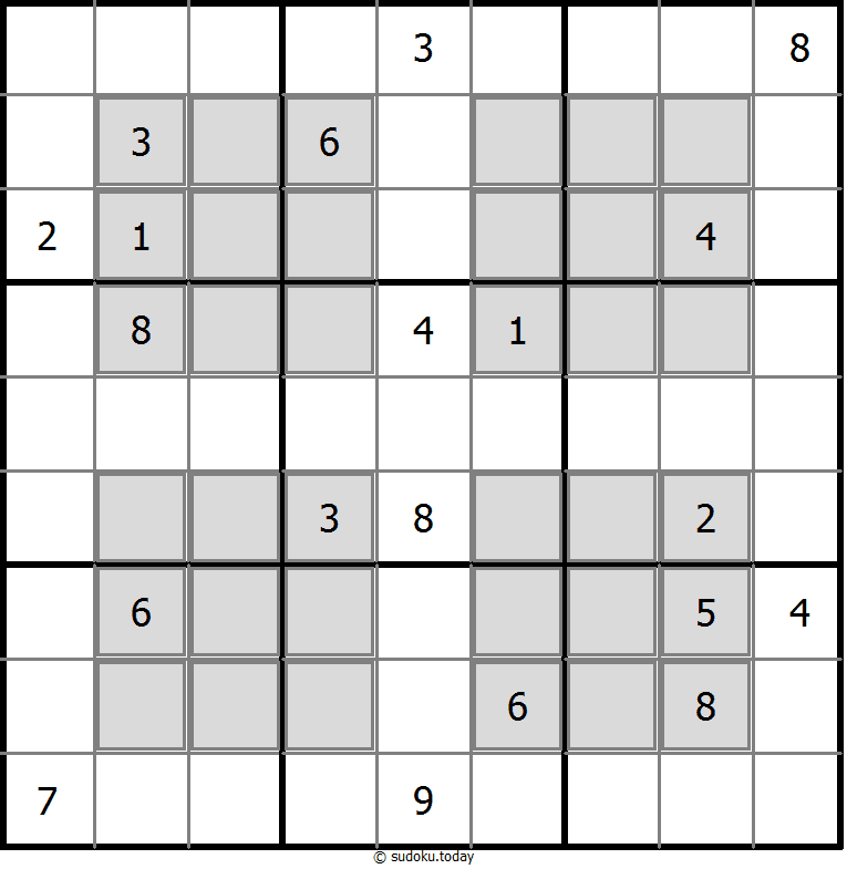 窓口数独 #9963