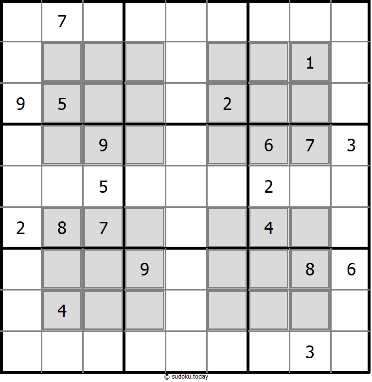 窓口数独 #9967
