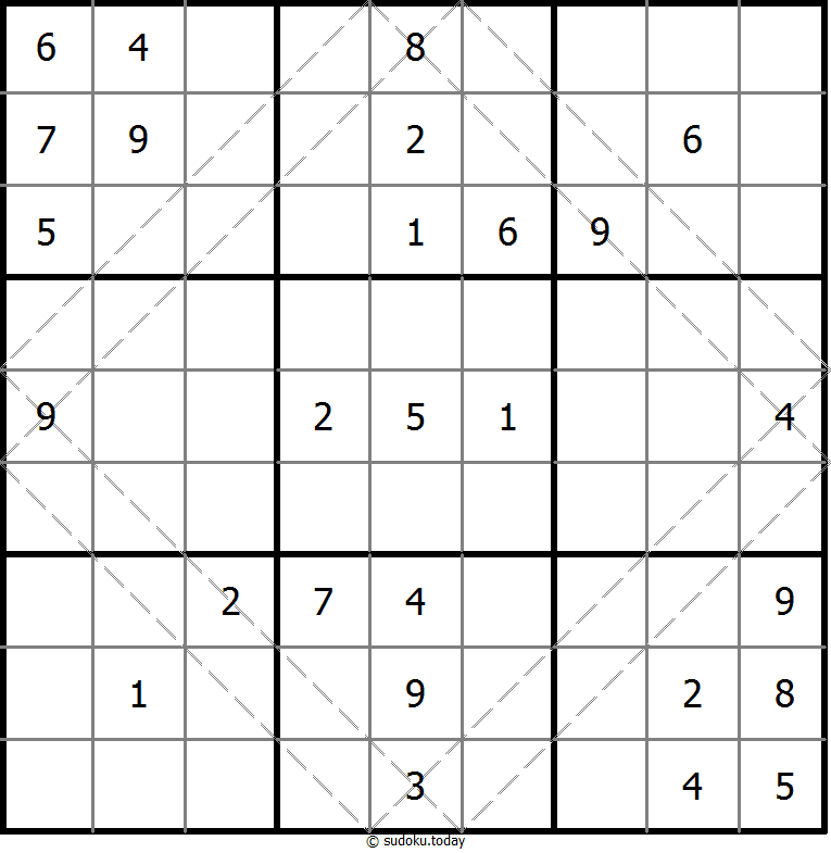Multi Diagonal Sudoku 2025年11月19日